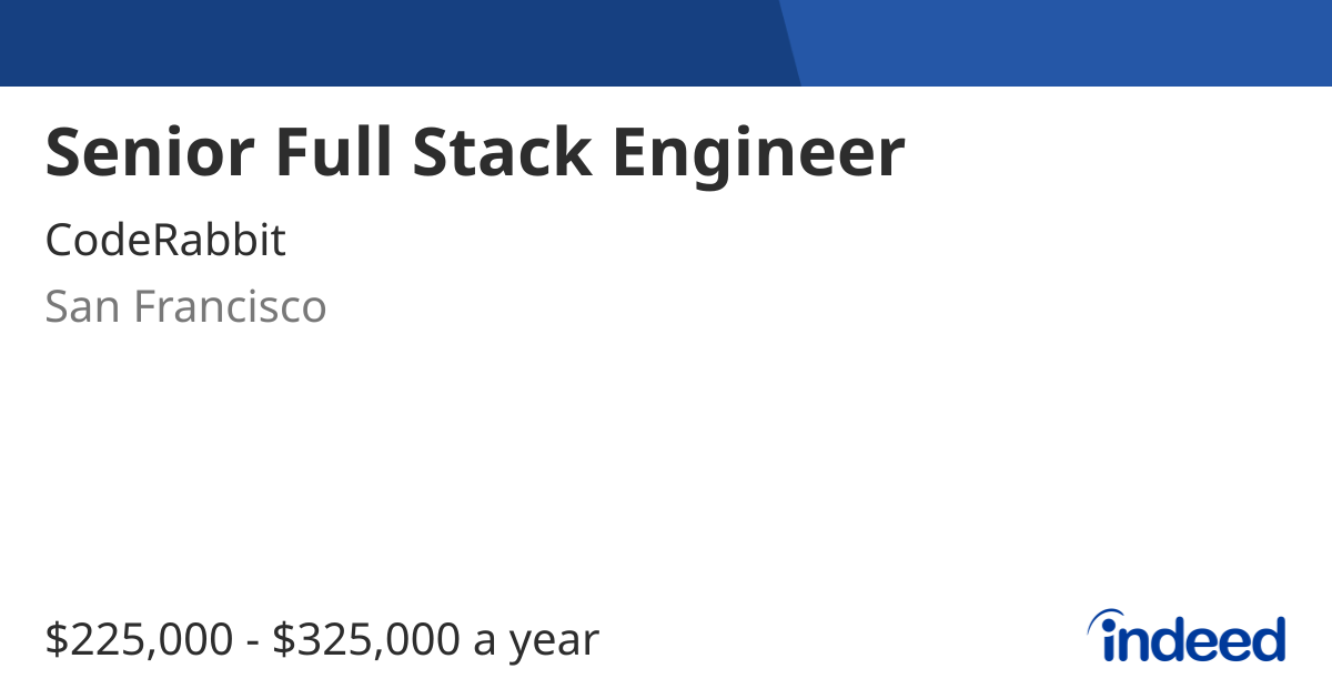 Full Stack Engineer - London - Indeed.com