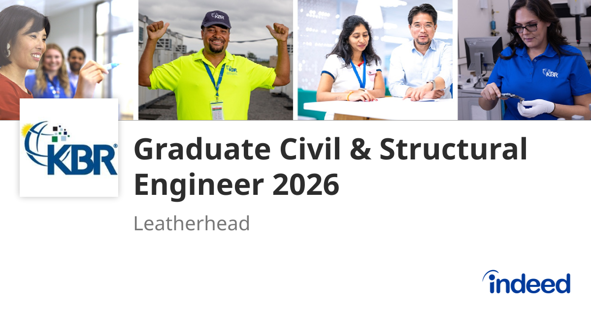 Graduate Civil & Structural Engineer 2026 - Leatherhead KT22 7NL ...