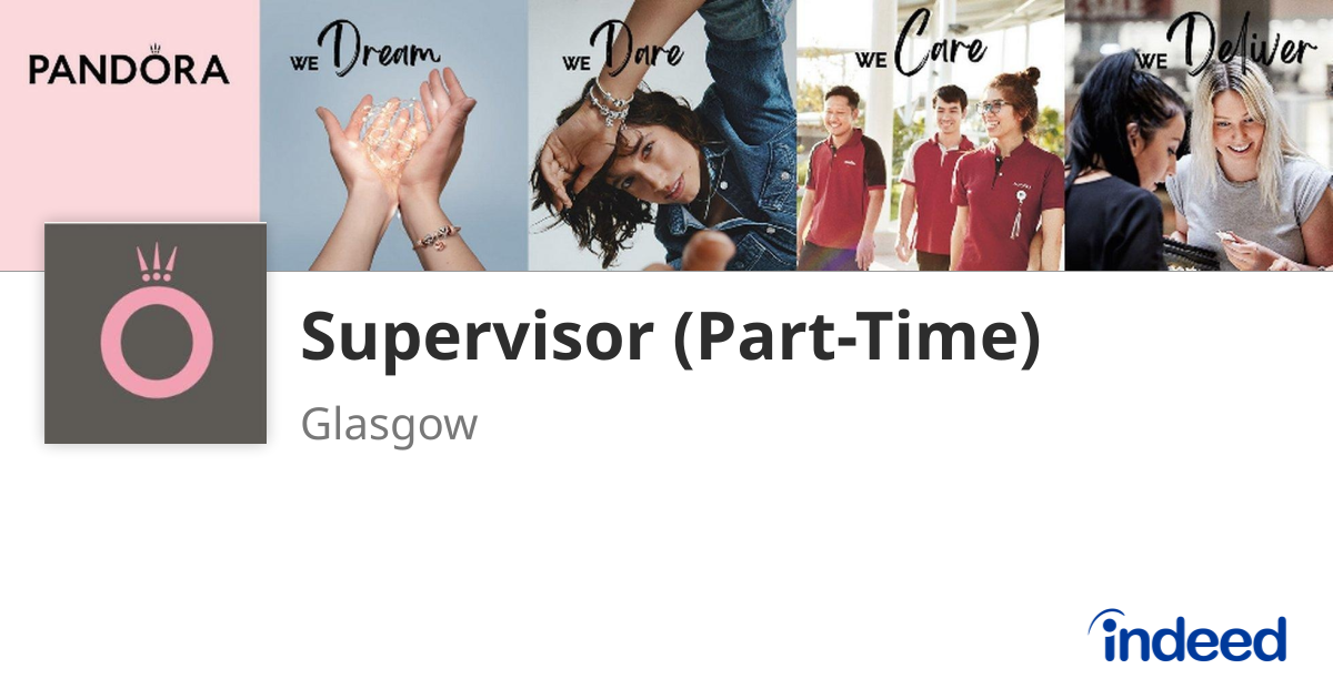 Supervisor (Part-Time) - Glasgow G1 - Indeed.com