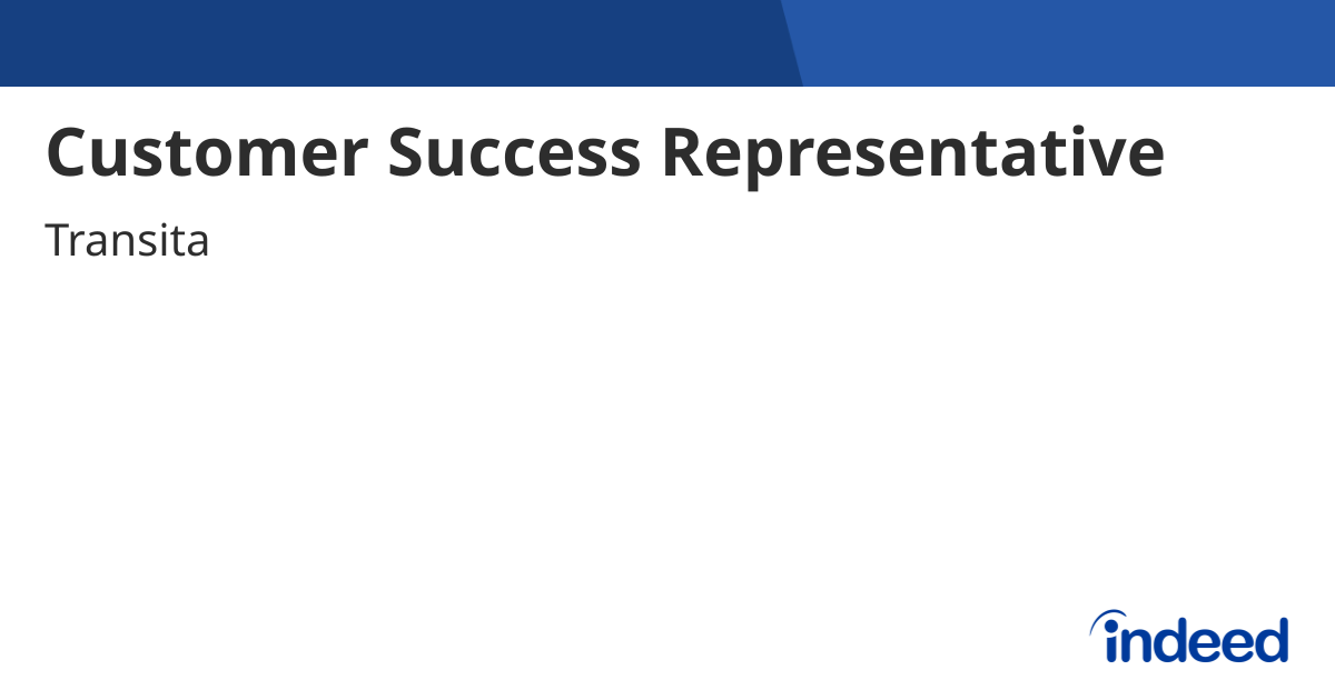 Customer Success Representative - Nigeria - Indeed.com