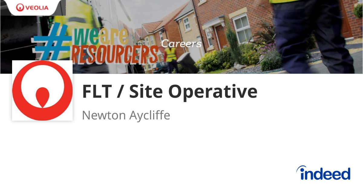 FLT / Site Operative - Sedgefield DL17 9DX - Indeed.com
